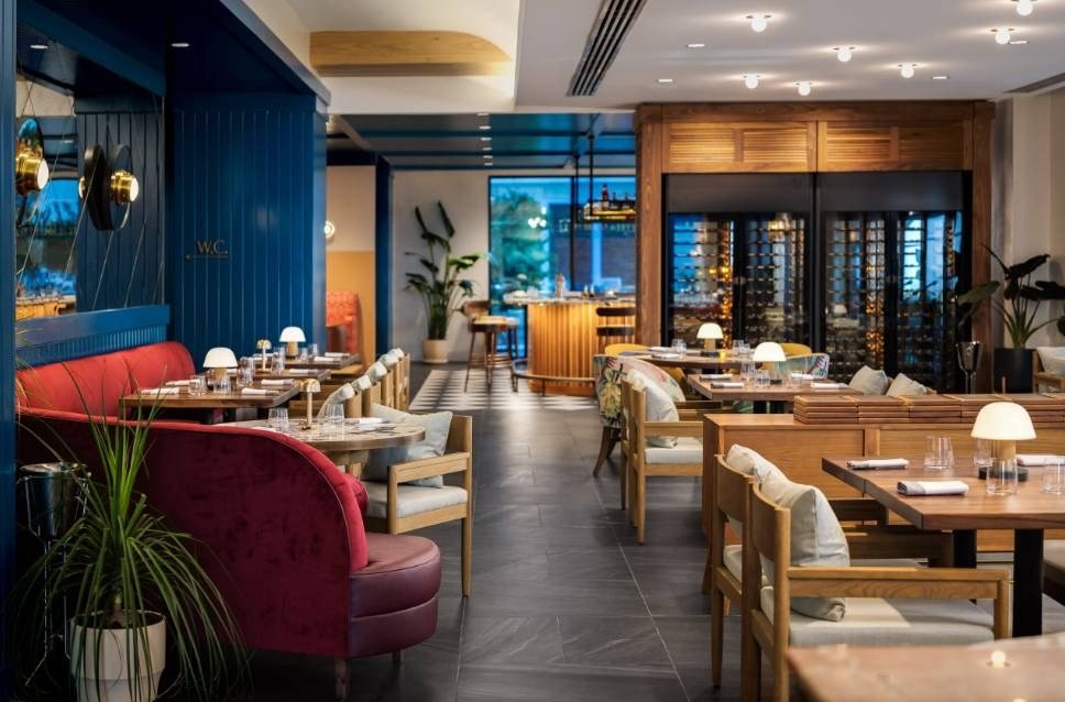 The dining room at Retreat by The Gathering Spot